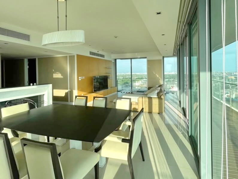 picture For rent 3 bedroom 18th floor, The Pano Rama 3, Chaopraya river view - 5/11