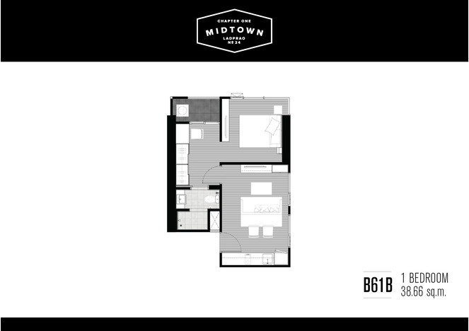 รูป 1 Bedroom ห้องใหญ่ เเต่งพร้อมเข้าอยู่ ชั้นสูง 📞 Line:@pukkhome (with @ ) - รูปที่ 3/15