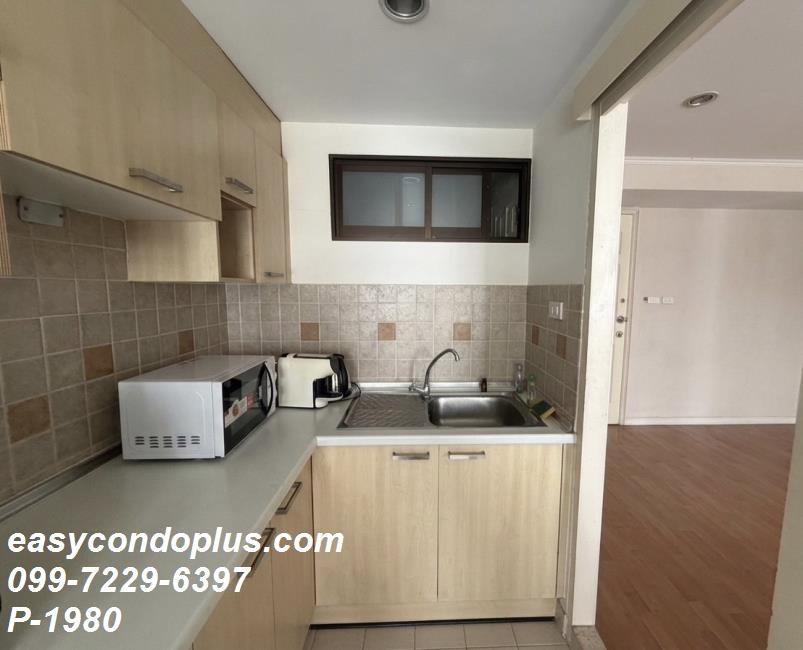 รูป P-1980 • Lumpini Ville พหล - สุทธิสาร • 2 ห้องนอน พื้นที่ลงตัว ใกล้ BTS สะพานควาย 17,000 บาท/เดือน | Line Id: @easycondoplus | 099-229-6397 - รูปที่ 7/8