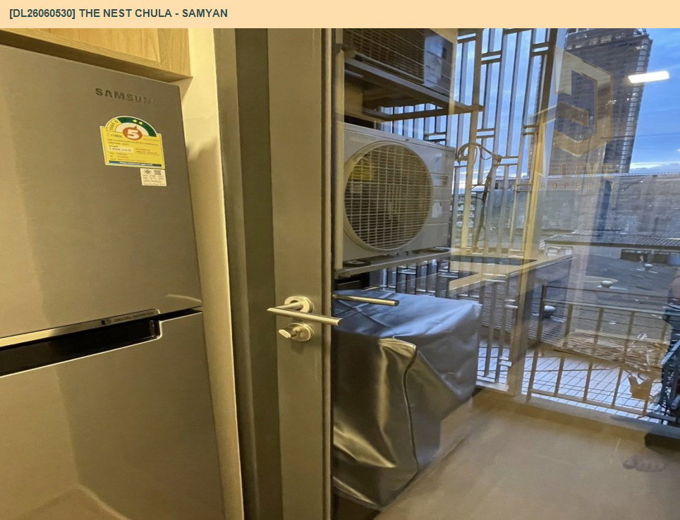 รูป DL26060530 ให้เช่าคอนโด เดอะ เนส จุฬา - สามย่าน (The Nest Chula - Samyan) ใกล้ MRT สามย่าน พร้อมเข้าอยู่ โทรด่วน 0653619502 LineID @952jdxxk - รูปที่ 9/9