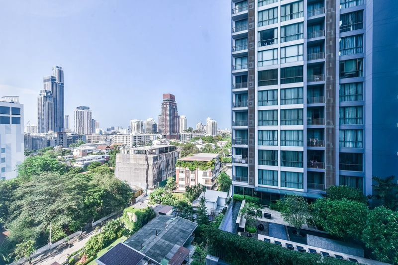 picture Corner Unit, high Floor 2 Bed 2 Bath Noble Refine Sukhumvit 26 - 9/9