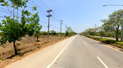 เช่าที่ดิน บางแพ ราชบุรี : ที่ดิน 9 ไร่ 1 งาน อ.บางแพ ราชบุรี ให้เช่าระยะยาว ติดถนน 325 (บางแพ - สมุทรสงคราม)