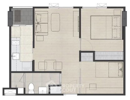 1-BR Condo at Chambers Cher Ratchada–Ramintra in Ram Inthra (ID 2984722)