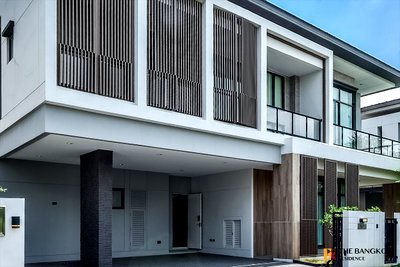 บ้านเดี่ยว วิทยาลัยนานาชาติราฟเฟิลส์ : 💎ขายบ้านเดี่ยว Bangkok Boulevard Bangna KM.5 บ้านหรูสไตล์ Modern Luxury ใกล้ Mega Bangna