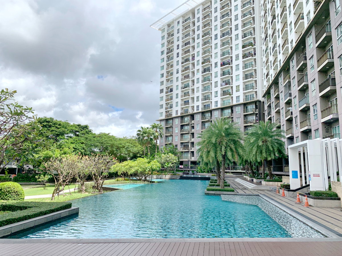 รูป ให้เช่า 1 ห้องนอน ชั้น 14 เดอะพาร์คแลนด์ ศรีนครินทร์ เลคไซด์ วิวสวยมากๆ ใกล้ MRT ศรีลาซาล - รูปที่ 27/31