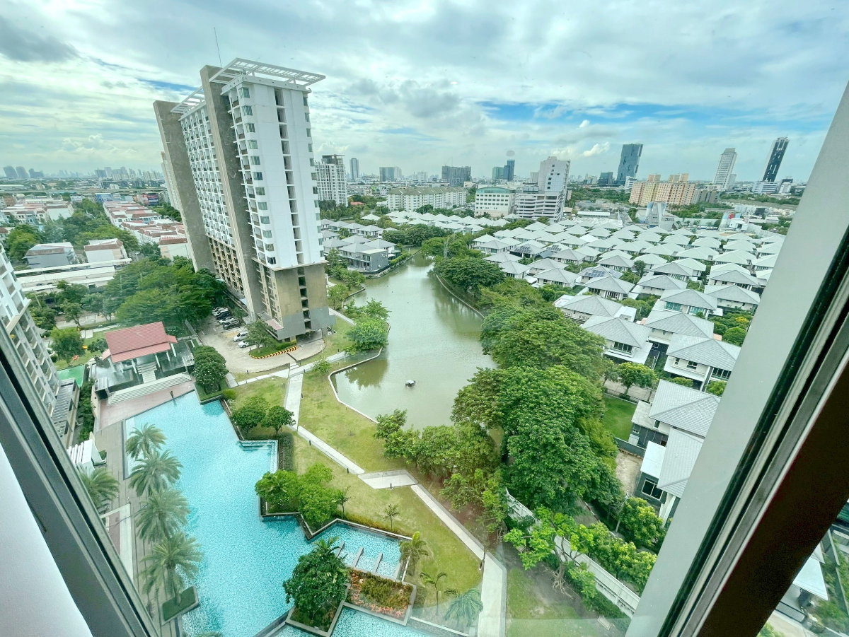 รูป ให้เช่า 1 ห้องนอน ชั้น 14 เดอะพาร์คแลนด์ ศรีนครินทร์ เลคไซด์ วิวสวยมากๆ ใกล้ MRT ศรีลาซาล - รูปที่ 20/31