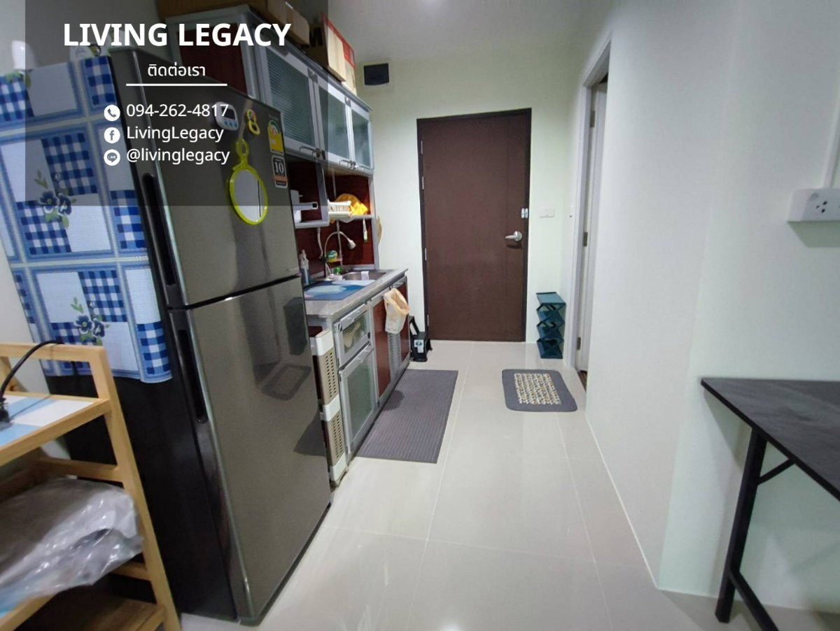 รูป TGHYS1 เช่าด่วน คอนโด Asakan Place Srinakarindra 29 ตร.ม. | ชั้น 4 | 1 ห้องนอน | 1 ห้องน้ำ 9,000 บาท/เดือน line id : @livinglegacy - รูปที่ 8/10