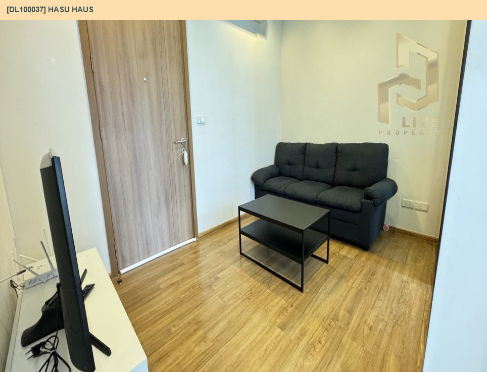 รูป DL100037 ให้เช่าคอนโด ฮาสุ เฮ้าส์ (Hasu Haus) ใกล้ BTS อ่อนนุช พร้อมเข้าอยู่ โทรด่วน 0614453194 LineID @952jdxxk - รูปที่ 5/10