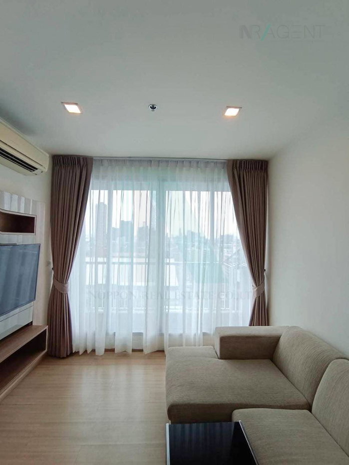 รูป ให้เช่าคอนโด ริทึ่ม สุขุมวิท 50 อาคาร 1 ชั้น 12 1 ห้องนอน ขนาด 45 ตรม ใกล้ เทสโก้ โลตัส - รูปที่ 6/8