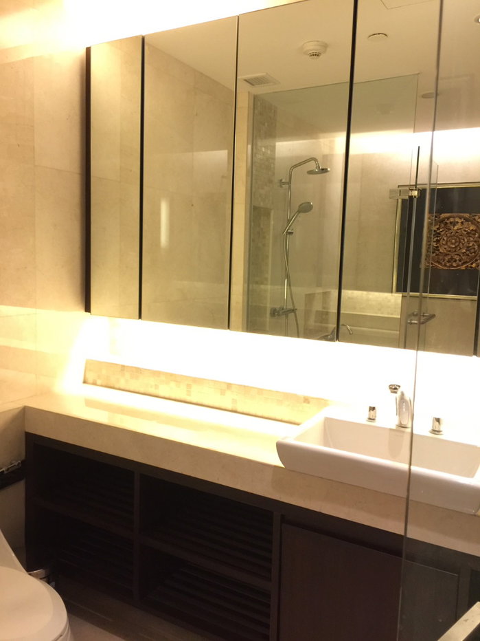 รูป ให้เช่า Oriental Residence Bangkok ตกแต่งเฟอร์ครบ ราคาดีมาก ชั้นสูง วิวเมือง พร้อมอยู่ DS3369 | Line @Dstay - รูปที่ 10/12