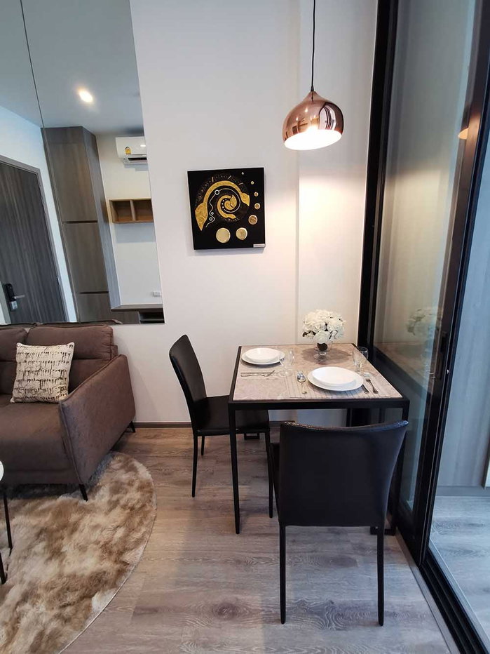 รูป Knightbridge Prime Onnut | ให้เช่า 1 ห้องนอน ชั้นสูง วิวสวย ตกแต่งดี สภาพดี ใกล้สถานีรถไฟฟ้าอ่อนนุช - รูปที่ 2/8