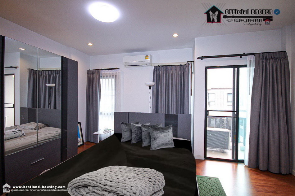 รูป ทาวน์โฮม 2 ชั้น หมู่บ้านพรีเมี่ยม ไทม์โฮม วงแหวน-อ่อนนุช Premium Time Home Wongwaen-Onnut #พร้อมอยู่ #ถูกสุดในโครงการ #ถูกกว่าราคาประเมิน - รูปที่ 6/18