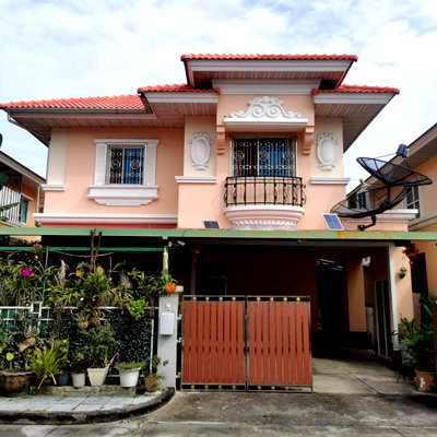 ขายบ้านเดี่ยว : 324AGKI🏠ขายถูกที่สุด!! บ้าน 2 ชั้น หลังใหญ่  ปริญญดา ไลท์ พระราม 5 ราชพฤกษ์ 