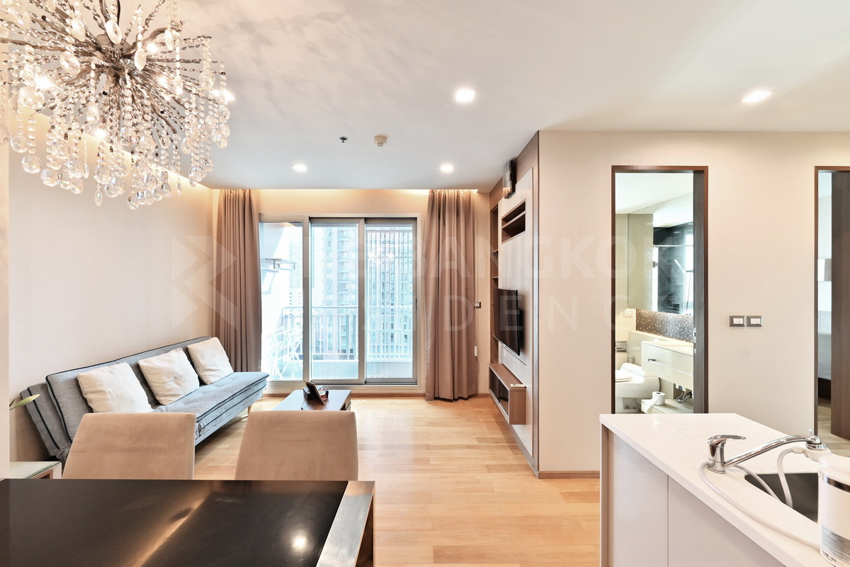 picture Room available, ready to move in The Address Asoke near MRT Phetchaburi Station - 2/10