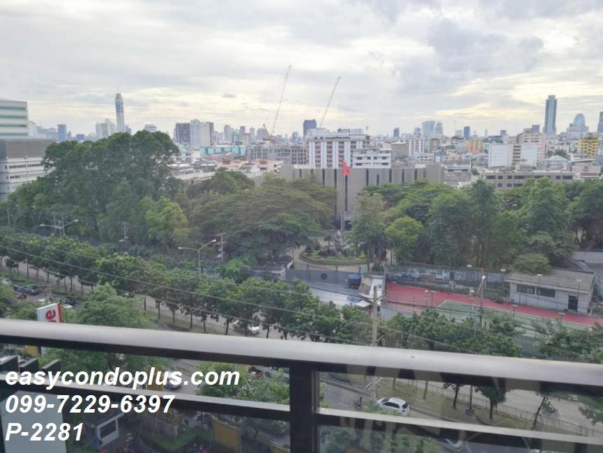 รูป P-2281 • Ivy Ampio (ไอวี่ แอมพิโอ) • ห้องแต่งครบ ทำเลใจกลางรัชดา ใกล้ MRT ศูนย์วัฒนธรรมฯ 27,000 บาท/เดือน | Line Id: @easycondoplus | 099-229-6397 - รูปที่ 8/11