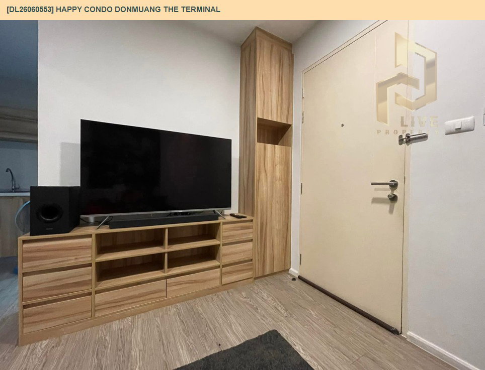รูป DL26060553 ให้เช่าคอนโด แฮปปี้ คอนโด ดอนเมือง เดอะ เทอมินอล (Happy Condo Donmuang The Terminal) ใกล้ - พร้อมเข้าอยู่ โทรด่วน 0638692663 LineID @952jdxxk - รูปที่ 5/14