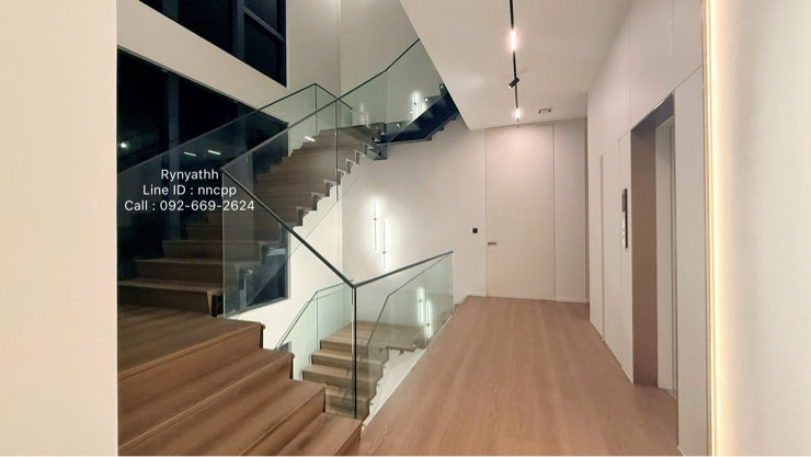 รูป 🔥ให้เช่า เจ้าของไม่เคยอยู่ 4 นอน+Glass House 716ตร.ม. บ้านใหม่แกะกล่อง พลาสติกยังคลุมอยู่ทุกชิ้น!!! |Vive กรุงเทพกรีฑาตัดใหม่| หัวมุมติดสวน🌳 - รูปที่ 6/9