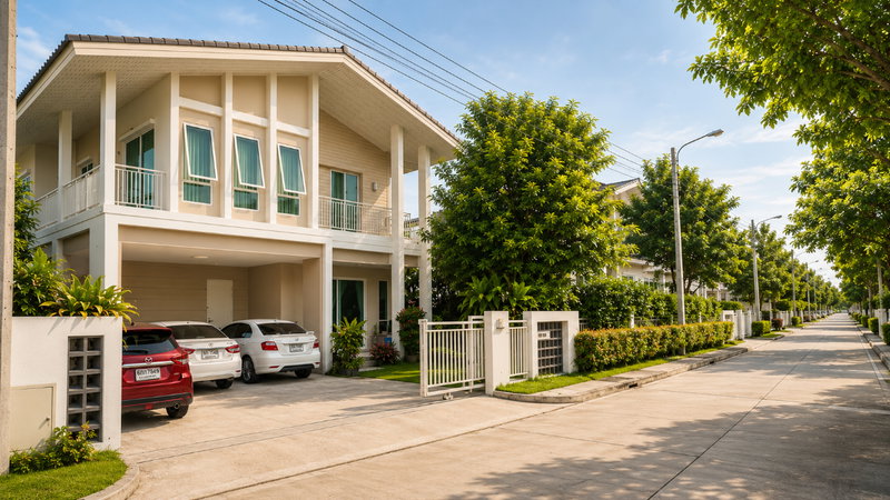ขายบ้านเดี่ยว : [เจ้าของขายเอง] บ้านเดี่ยว 2 ชั้น ฮาบิเทีย โมทีฟ ปัญญาอินทรา 103 ตร.ว. 4 นอน 4 น้ำ สภาพดีพร้อมอยู่ ราคา 9.5 ล้าน