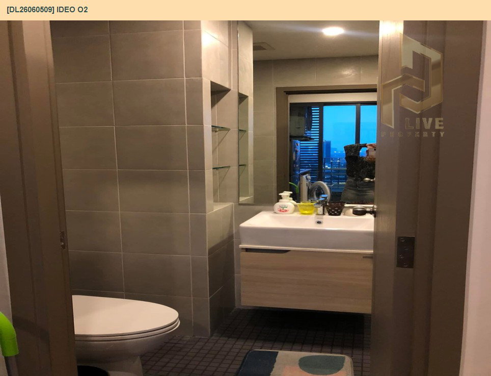รูป DL26060509 ให้เช่าคอนโด ไอดีโอ โอทู (IDEO O2) ใกล้ BTS บางนา พร้อมเข้าอยู่ โทรด่วน 0638692663 LineID @952jdxxk - รูปที่ 8/16