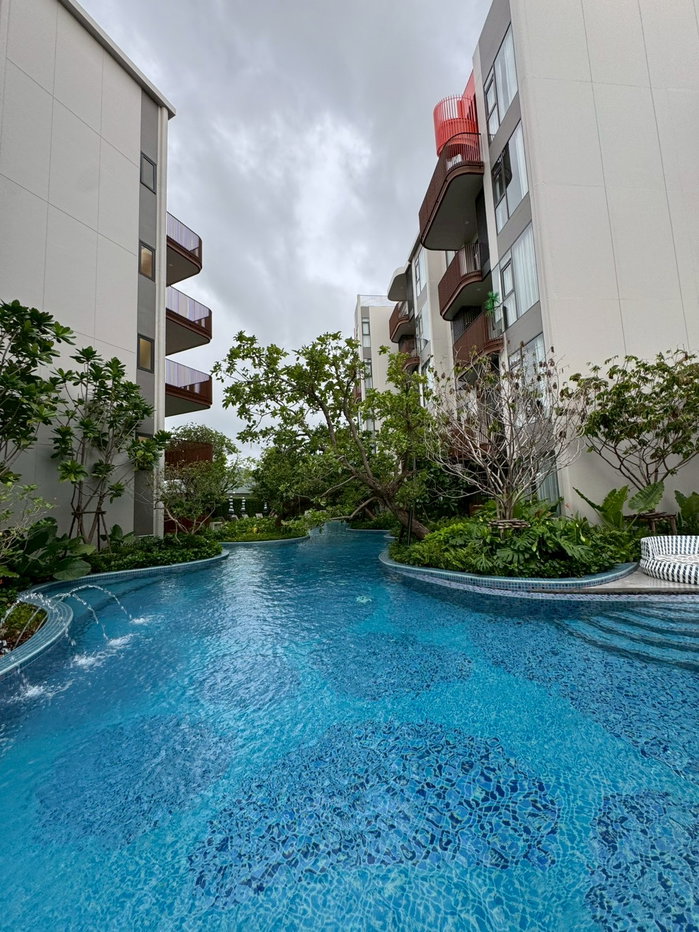 รูป คอนโดมิเนียมใหม่เอี่ยม 2 ห้องนอน วิวสระ  ให้เช่า ใกล้หาดบางเทาและโบ๊ทอเวนิว ภูเก็ต - รูปที่ 22/24