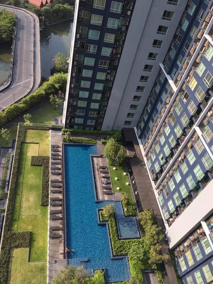 รูป ( BB147) ปล่อยเช่าคอนโด The Base Sukhumvit 77 ทำเลดี เฟอร์ครบ แต่สวย ห้องใหญ่ ราคาเบา - รูปที่ 10/12