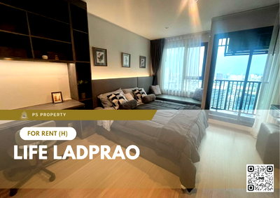Condos for rent : For Rent 🔥 Life Ladprao 🔥 Near BTS Ha Yaek Ladprao Station. Fully furnished with appliances.
