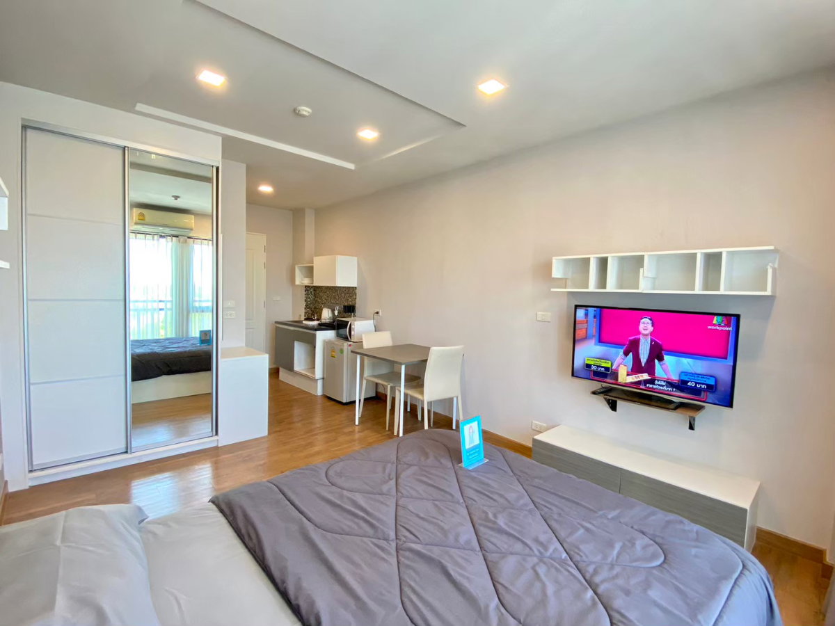 รูป 📍City Link Condo 🏢ห้อง Studio ชั้น 7 ตึกเมลเบิร์น ราคาเช่า 7,500/เดือน คอนโดทำเลดีใกล้ M6!🔥 - รูปที่ 4/18