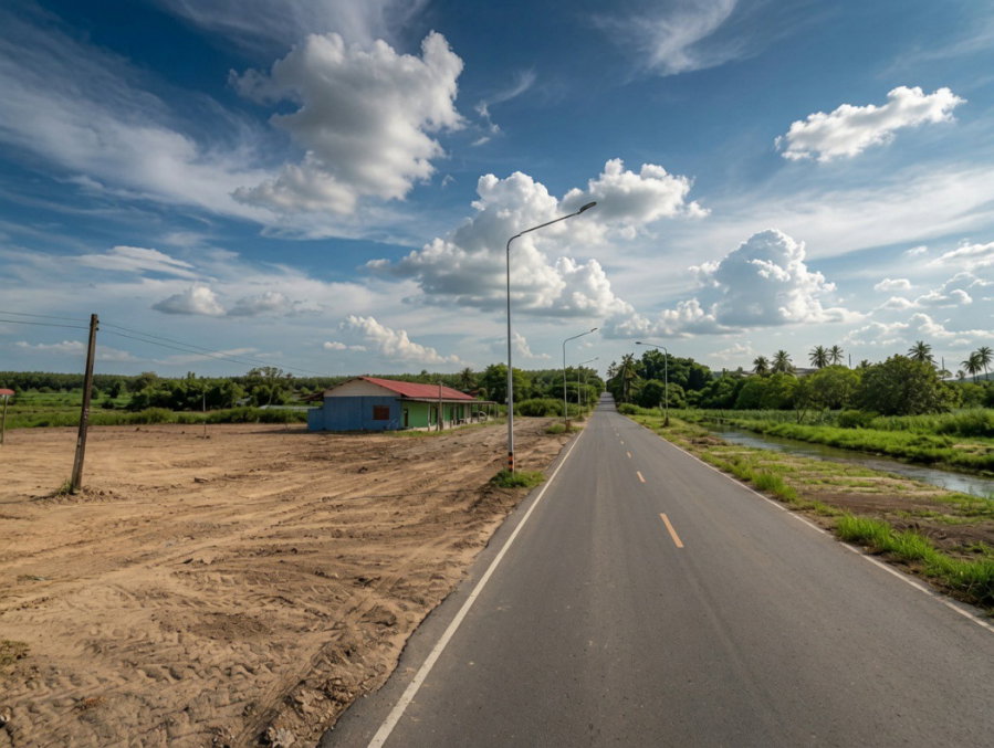 รูป ขายด่วน! ที่ดินทำเลศักยภาพ นิคมพัฒนา จ.ระยอง เนื้อที่ 16 ไร่ 2 งาน 19.7 ตารางวา - รูปที่ 4/4