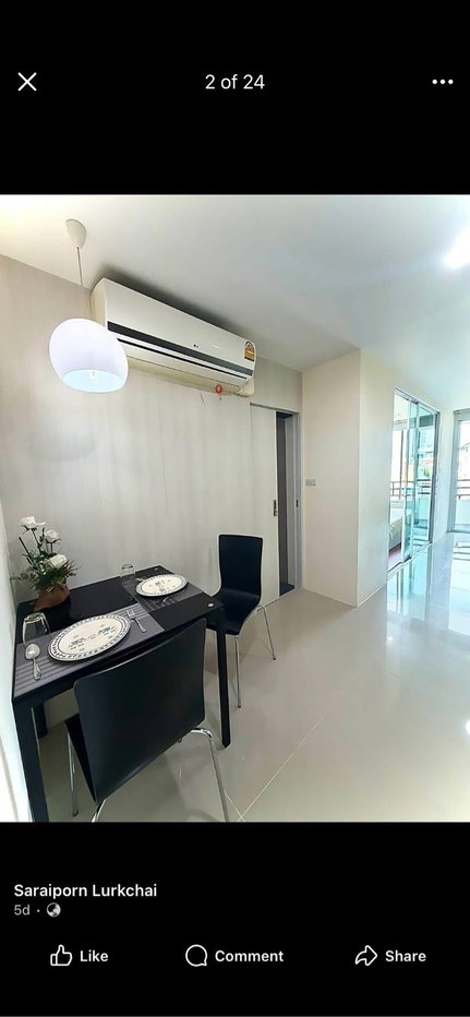 รูป 🔥ว่างพร้อมเข้าอยู่🔥#NOP1004 🏢 KES RATCHADA ✅แอดไลน์นัดชมห้อง🌸 - รูปที่ 9/15