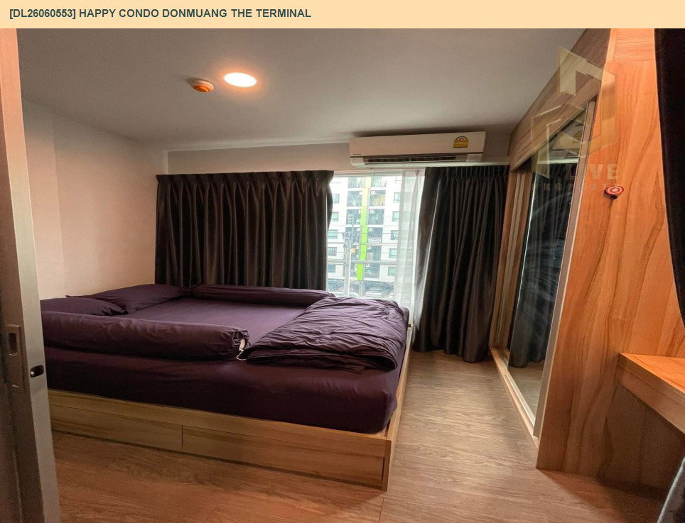 รูป DL26060553 ให้เช่าคอนโด แฮปปี้ คอนโด ดอนเมือง เดอะ เทอมินอล (Happy Condo Donmuang The Terminal) ใกล้ - พร้อมเข้าอยู่ โทรด่วน 0638692663 LineID @952jdxxk - รูปที่ 12/14