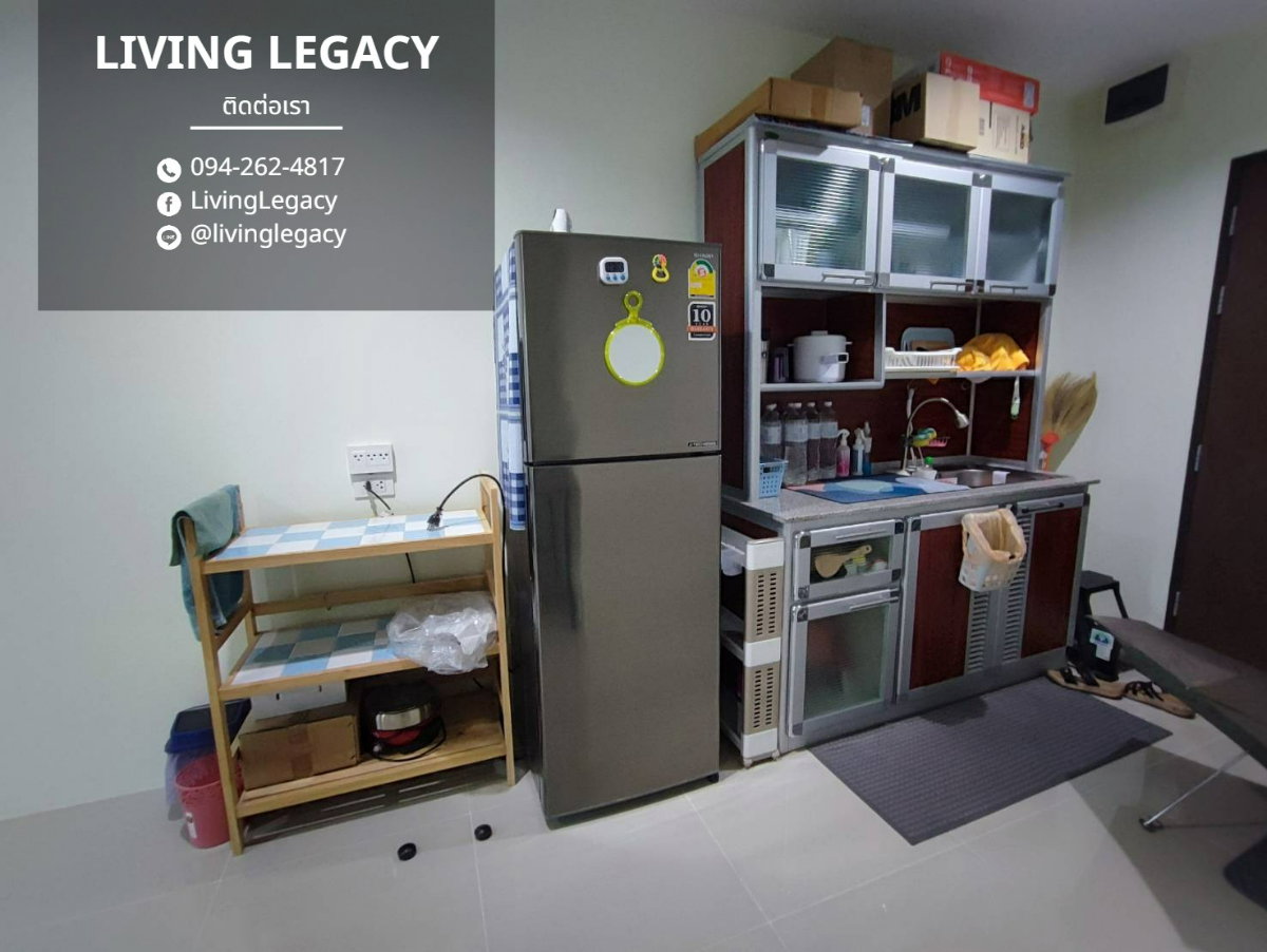 รูป TGHYS1 เช่าด่วน คอนโด Asakan Place Srinakarindra 29 ตร.ม. | ชั้น 4 | 1 ห้องนอน | 1 ห้องน้ำ 9,000 บาท/เดือน line id : @livinglegacy - รูปที่ 7/10