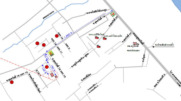 picture LAND 270 Sq.w. Phra Pra Daeng Samut Prakarn for 7.1M - 3/3