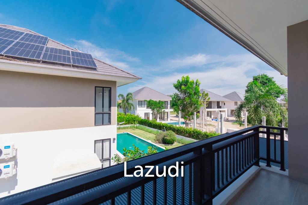 รูป 214 sqm modern 2 storey villa in Amity Lakes Hua Hin - รูปที่ 9/26