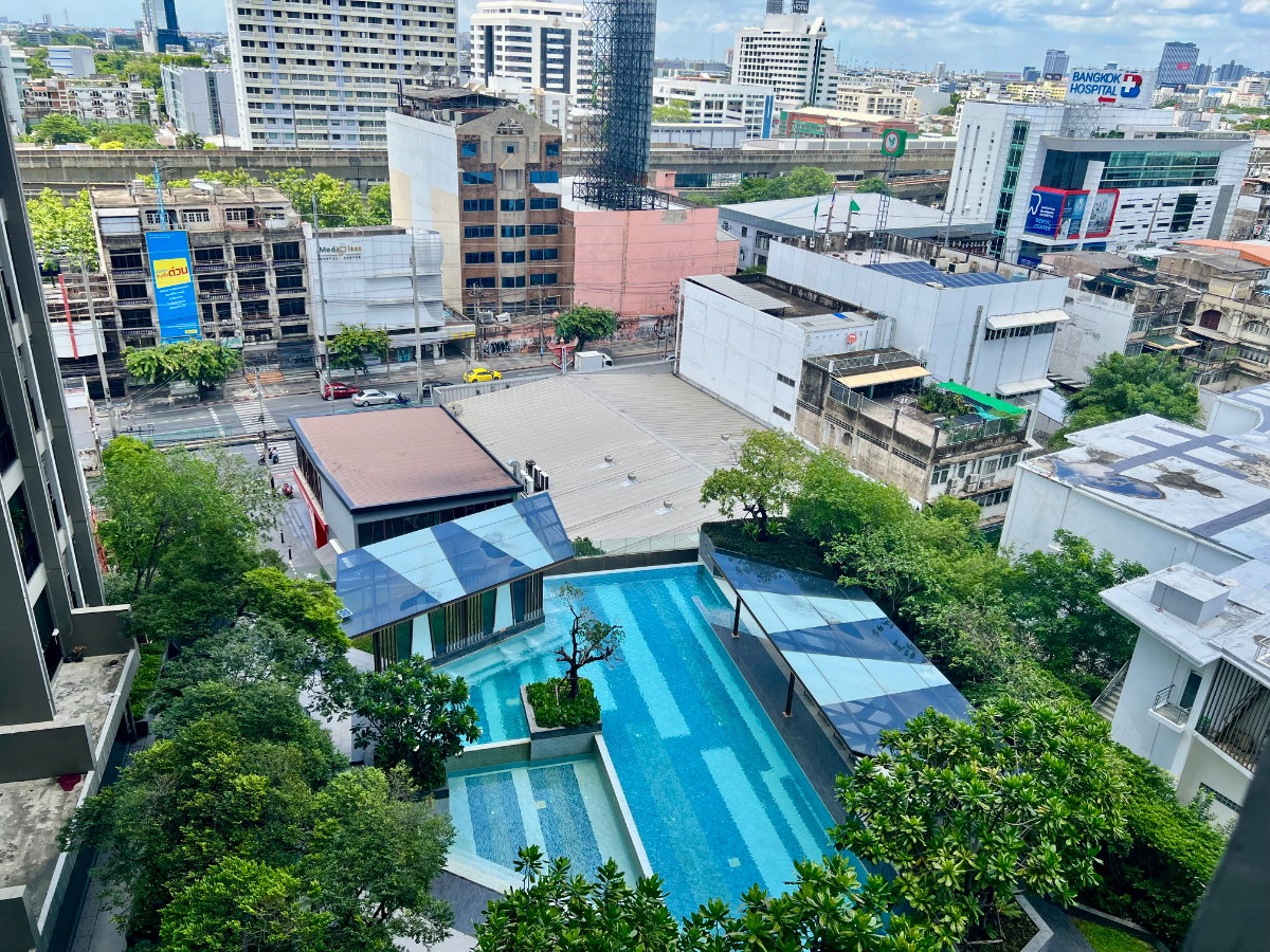 รูป ให้เช่า The Niche Pride Thonglor – Phetchaburi ห้องสวย Built-in ครบ พร้อมเข้าอยู่ วิวสระว่ายน้ำ ทำเลศักยภาพใจกลางเมือง - รูปที่ 12/12