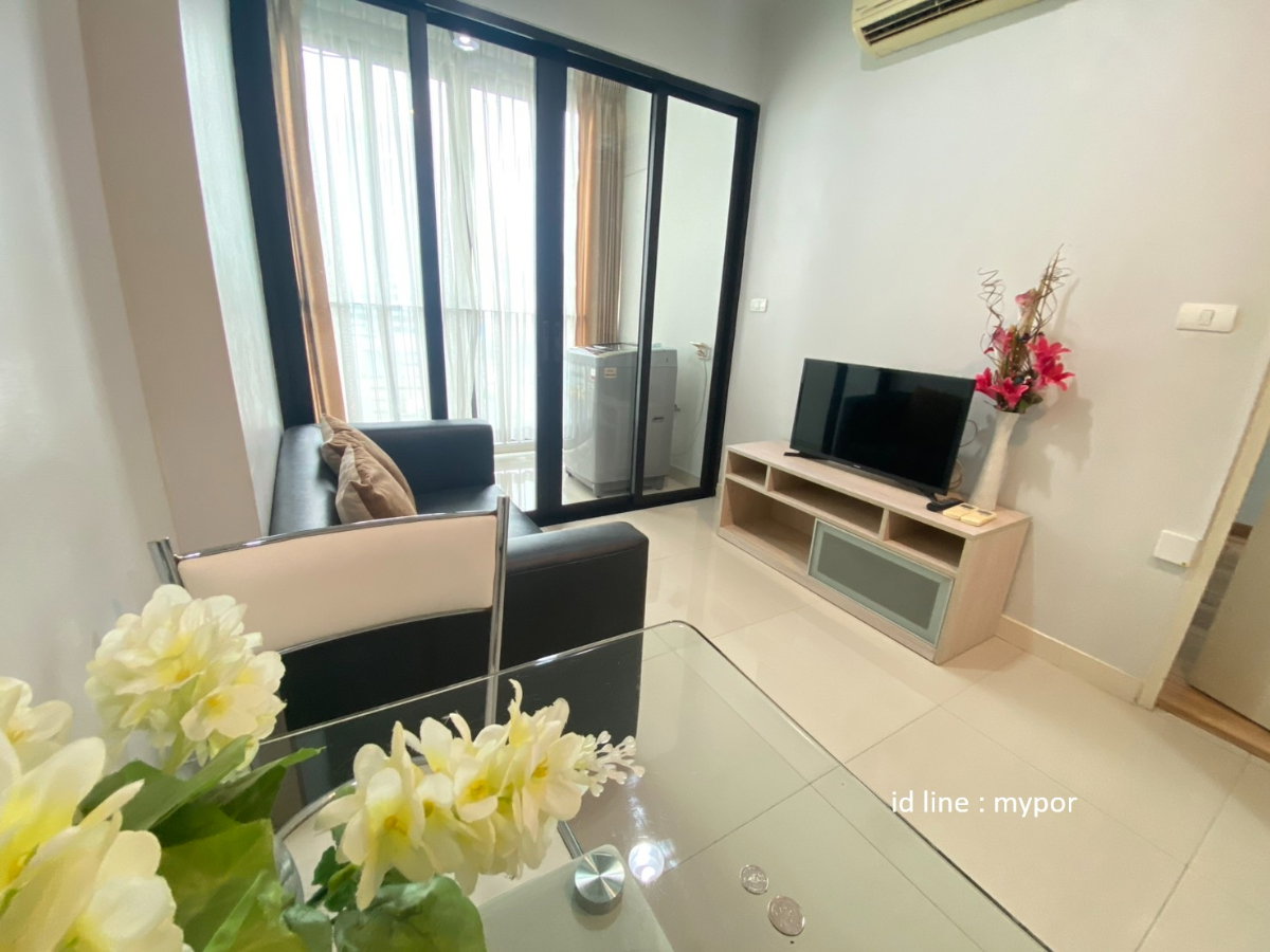 รูป ให้เช่าคอนโด ไอดีโอ รัชดา-ห้วยขวาง 35 ตร.ม. พร้อมเฟอร์นิเจอร์และเครื่องใช้ไฟฟ้า - รูปที่ 5/10