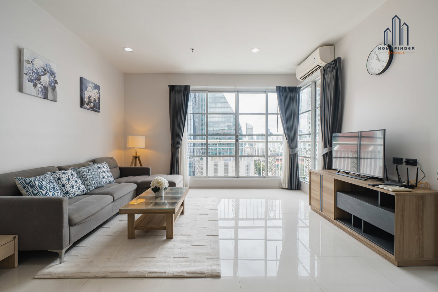 รูป Citi Smart Sukhumvit 18 3 bedrooms, for rent - รูปที่ 8/33