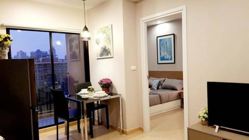 🚆🌿 FOR RENT: The Tree Onnut Station — MODERN LIVING NEAR BTS! 💰 Rental Price: 14,500 THB/month!! 📍 1 Bedroom | 1 Bathroom | 28 sq.m. | 8th Floor