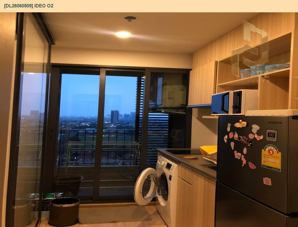 รูป DL26060509 ให้เช่าคอนโด ไอดีโอ โอทู (IDEO O2) ใกล้ BTS บางนา พร้อมเข้าอยู่ โทรด่วน 0638692663 LineID @952jdxxk - รูปที่ 13/16