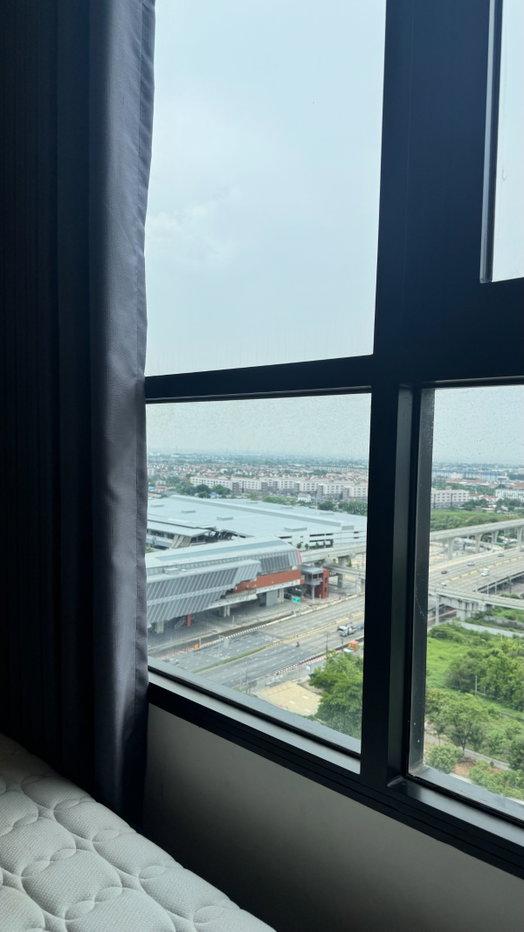 รูป 📣ให้เช่าคอนโด✨The Origin Ram 209 Interchange ใกล้ MRT มีนบุรี 🔥 เครื่องใช้ไฟฟ้าครบ พร้อมเข้าอยู่ - รูปที่ 10/12