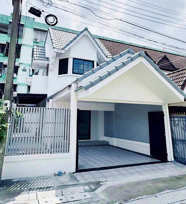 รูป บ้านหลังริม แจ้งวัฒนะ 14 หลักสี่ หมู่บ้านชวนชื่น บางเขน เยื้องศูนย์ราชการ แจ้งวัฒนะ ใกล้รถไฟฟ้าสถานีแจ้งวัฒนะ 14 - รูปที่ 4/15
