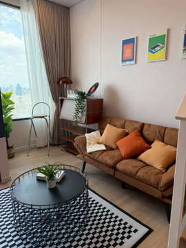 MRT rama 9 2.2 km. Condo Siamese RAMA 9 ( Rental ) Price  25,500 Baht