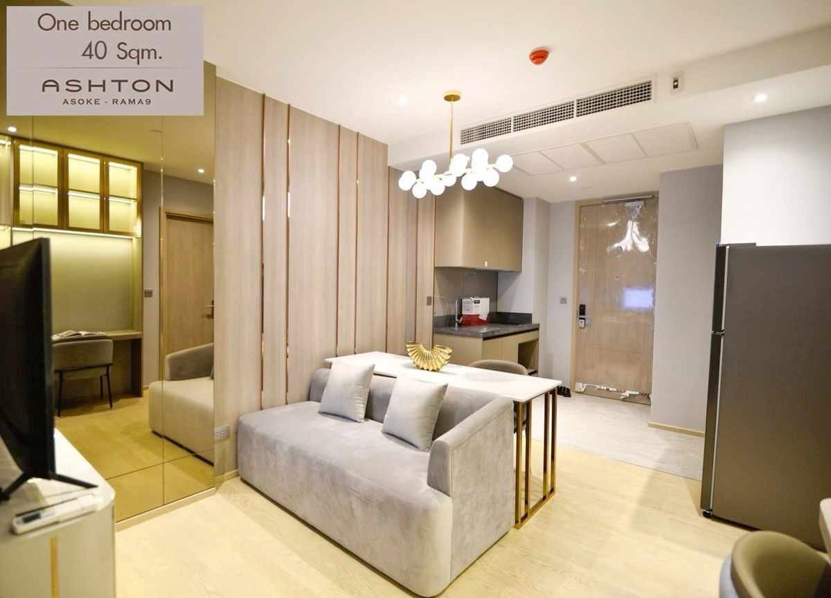 รูป ห้องอัพเดต💥🔔⚠️🏘️Ⓜ️กดปุ่มแอดไลน์💥ดินแดง💥แอชตัน อโศก - พระราม 9🔴🟢🟡 - รูปที่ 2/5
