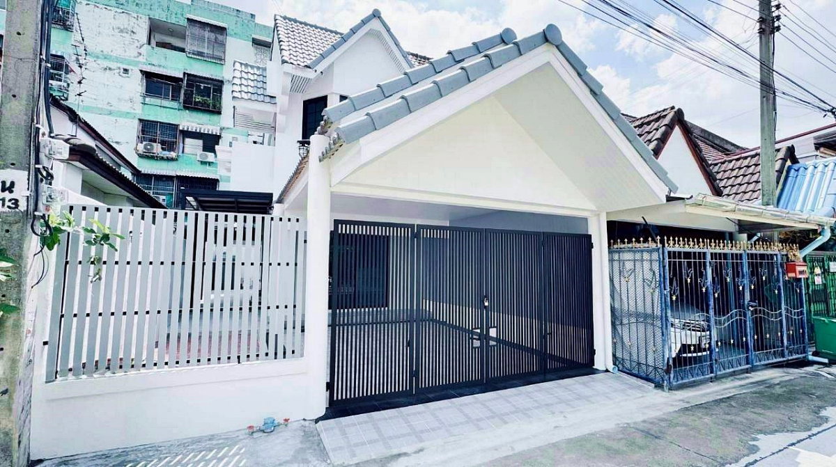 รูป บ้านหลังริม แจ้งวัฒนะ 14 หลักสี่ หมู่บ้านชวนชื่น บางเขน เยื้องศูนย์ราชการ แจ้งวัฒนะ ใกล้รถไฟฟ้าสถานีแจ้งวัฒนะ 14 - รูปที่ 3/15