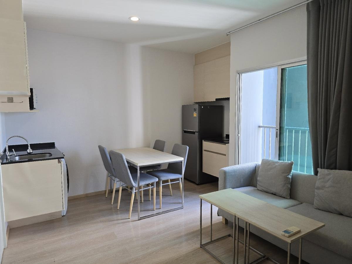 picture 🔥 Noble Revolve Ratchada: Large 2-bedroom unit on a high floor with beautiful views, only 35,000 THB per month. - 8/11