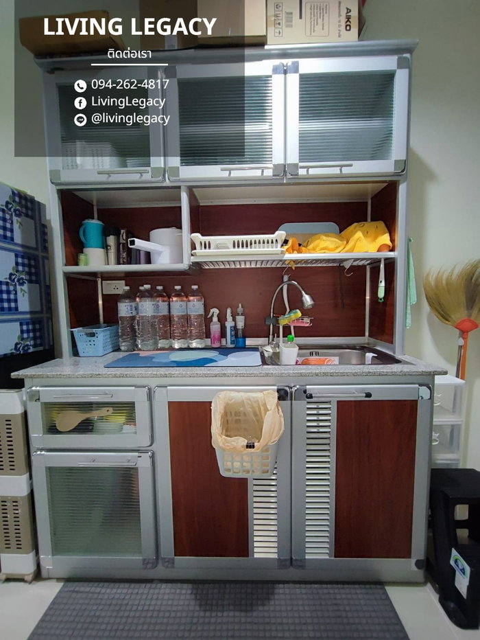 รูป TGHYS1 เช่าด่วน คอนโด Asakan Place Srinakarindra 29 ตร.ม. | ชั้น 4 | 1 ห้องนอน | 1 ห้องน้ำ 9,000 บาท/เดือน line id : @livinglegacy - รูปที่ 9/10
