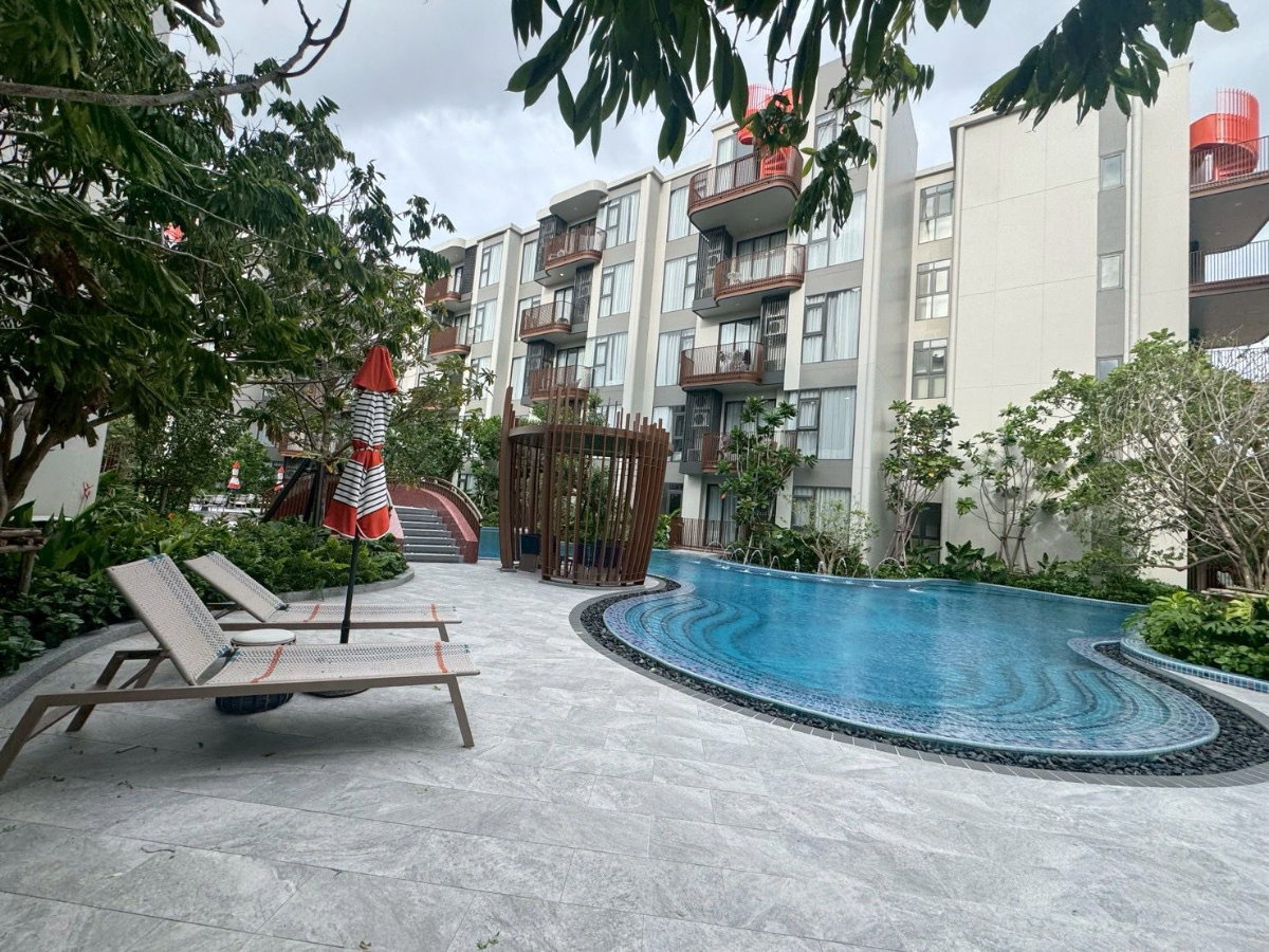 รูป คอนโดมิเนียมใหม่เอี่ยม 2 ห้องนอน วิวสระ  ให้เช่า ใกล้หาดบางเทาและโบ๊ทอเวนิว ภูเก็ต - รูปที่ 8/24