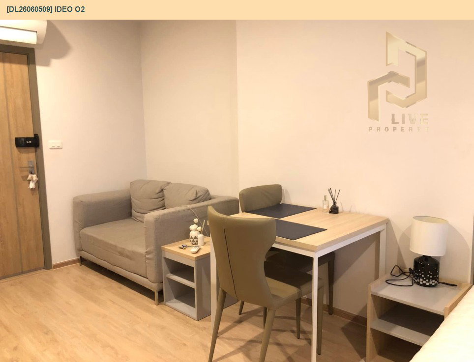 รูป DL26060509 ให้เช่าคอนโด ไอดีโอ โอทู (IDEO O2) ใกล้ BTS บางนา พร้อมเข้าอยู่ โทรด่วน 0638692663 LineID @952jdxxk - รูปที่ 6/16