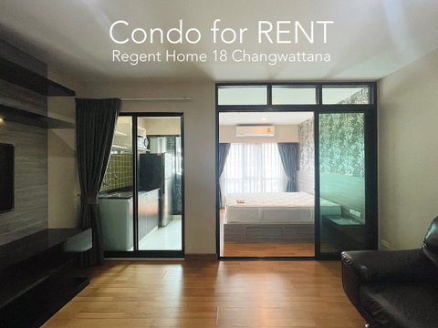 🔥ลดราคา🔥ขายคอนโด Regent Home 18 แจ้งวัฒนะ-หลักสี่ ใกล้ BTS วัดพระศรีมหาธาตุ(Owner Post)