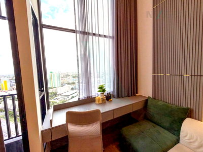 Condos for rent : 🎊 For Rent Condo SO ORIGIN KASET INTERCHANGE Building 1, Floor 21,Duplex, Room size 37 sqm