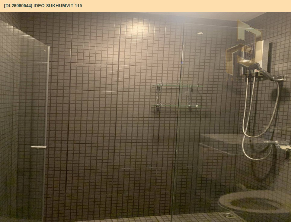 รูป DL26060544 ให้เช่าคอนโด ไอดีโอ สุขุมวิท 115 (IDEO Sukhumvit 115 ) ใกล้ BTS ปู่เจ้า พร้อมเข้าอยู่ โทรด่วน 0614453194 LineID @952jdxxk - รูปที่ 9/9